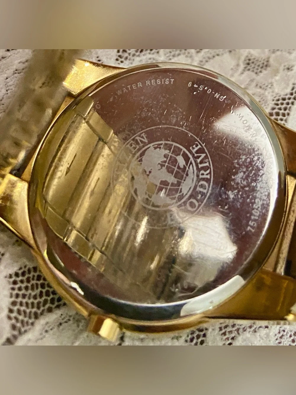 Citizen, Eco-Drive, Pulse Powered, Water Resistant Gold Men’s Watch